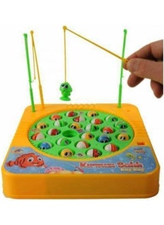 Vardem Kayyum Toy Battery Operated Musical Red Fish Catching Game 24 Fish 4 Rods  - Image 4