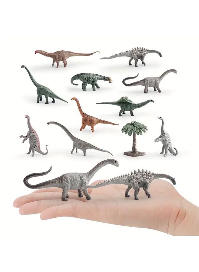 Realistic Dinosaur Model Set 11pcs Educational Toy Display For Kids - Image 4
