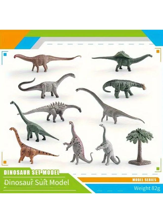Realistic Dinosaur Model Set 11pcs Educational Toy Display For Kids - Image 1