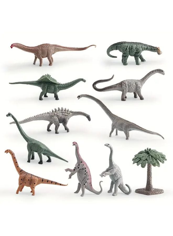 Realistic Dinosaur Model Set 11pcs Educational Toy Display For Kids - Image 2