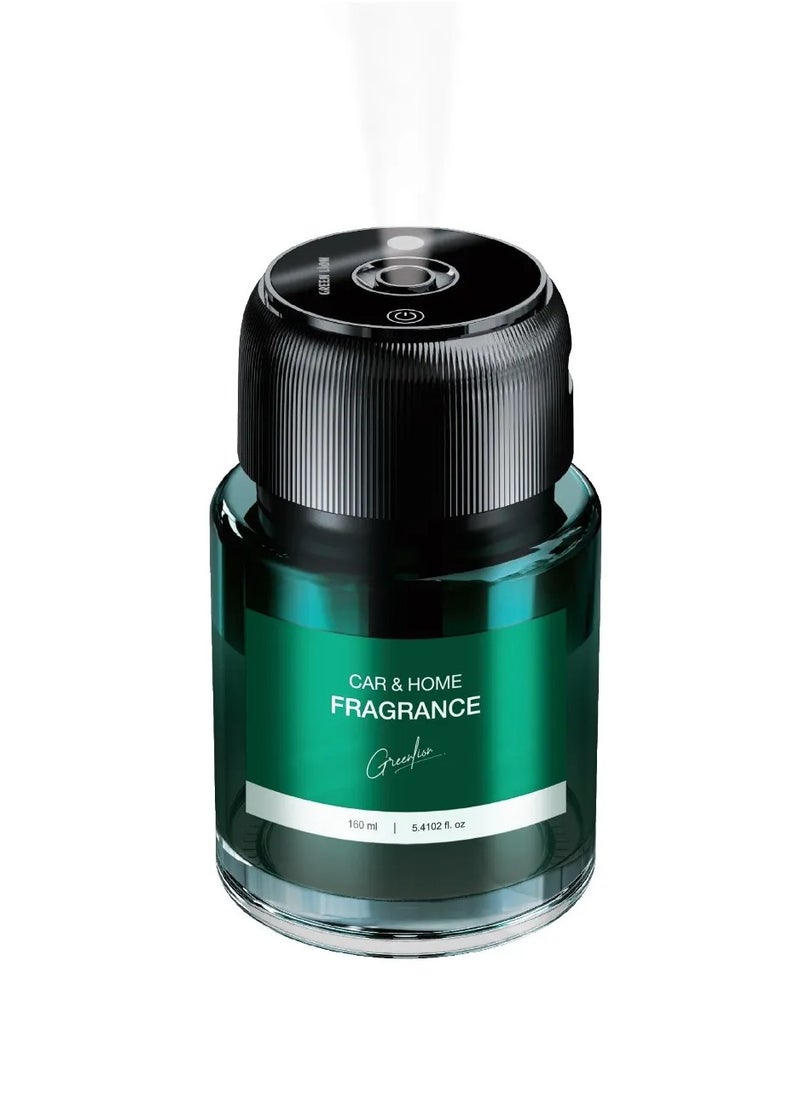 GREEN LION Fragrance Air Diffuser Multi Mode with Light Indicator, Type C Rechargeable, 160ml Capacity for Car Home Office Bedroom - Green  - Image 4