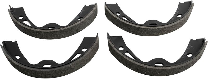 TRQ Rear Parking Brake Shoe Set Compatible with 2006-2016 Porsche 911 2000-2013 Boxster 2006-2012 Cayman - Image 3