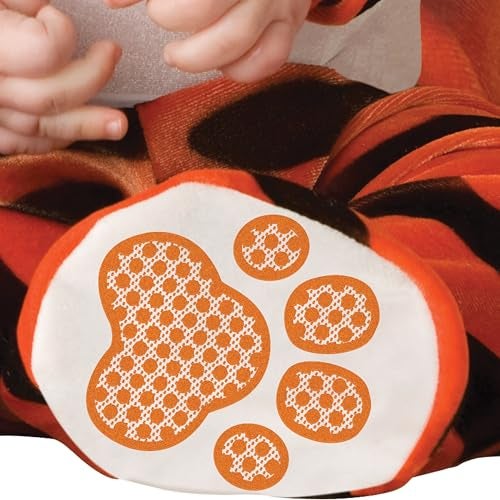 InCharacter Lil Characters Unisex-Baby Infant Tiger Costume, Orange/Black/White, Large (18-2T) - Image 5