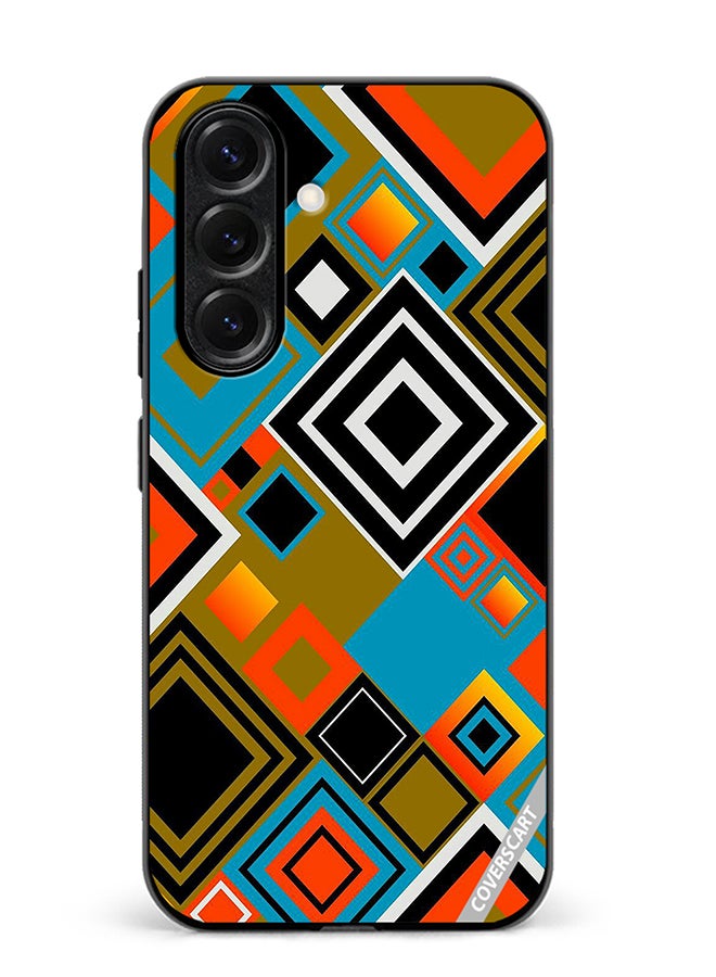 VR CREATIVE Protective Case Cover For Samsung Galaxy S25 Plus Texture Design Multicolour