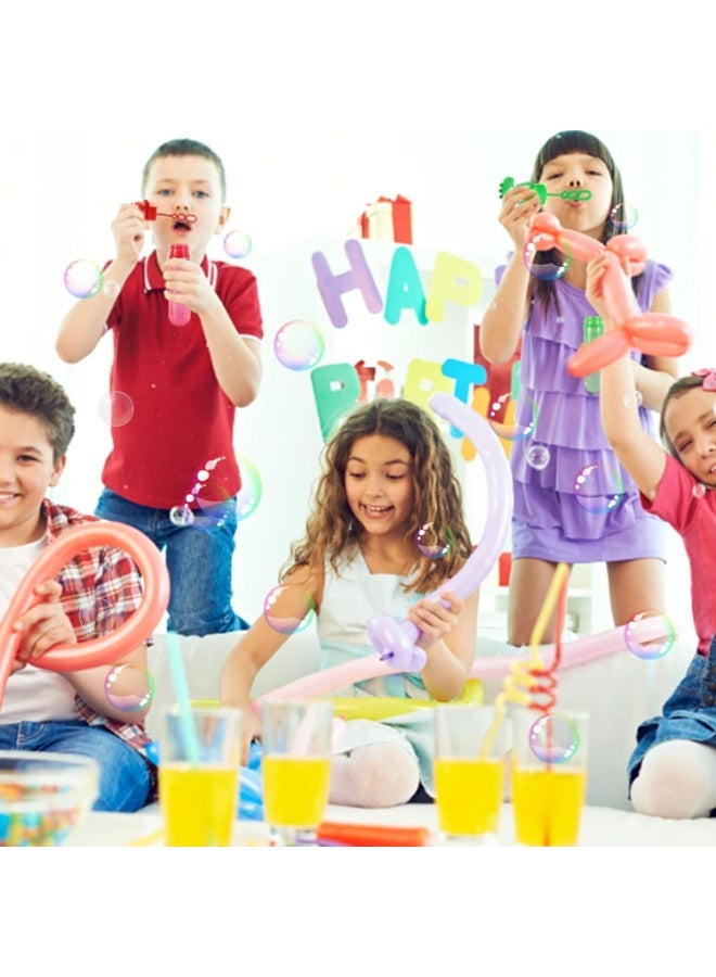 ARGT 24 Pcs Dinosaur Bubble Wand – Mini Bubble Blower Toys for Kids, Party Favors, Wedding & Graduation Gifts, Birthday Outdoor Games, Colorful Bubble Maker Toys for Boys & Girls, Summer Fun (35ml E - Image 4