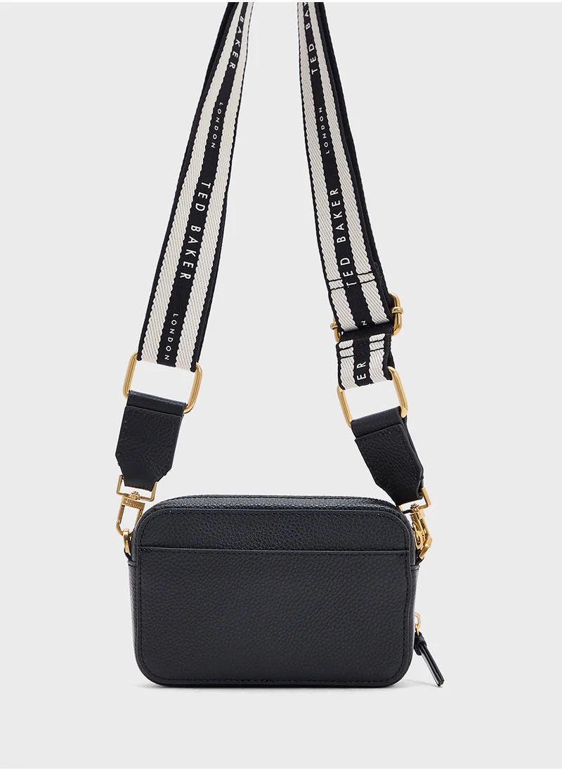 تيد بيكر Rivir Woven Cross Body Bag