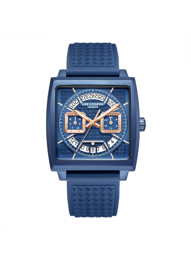 Lee Cooper - LEE COOPER Men Multi Function Dark Blue Smart Watch - LC08065.999 - Image 1