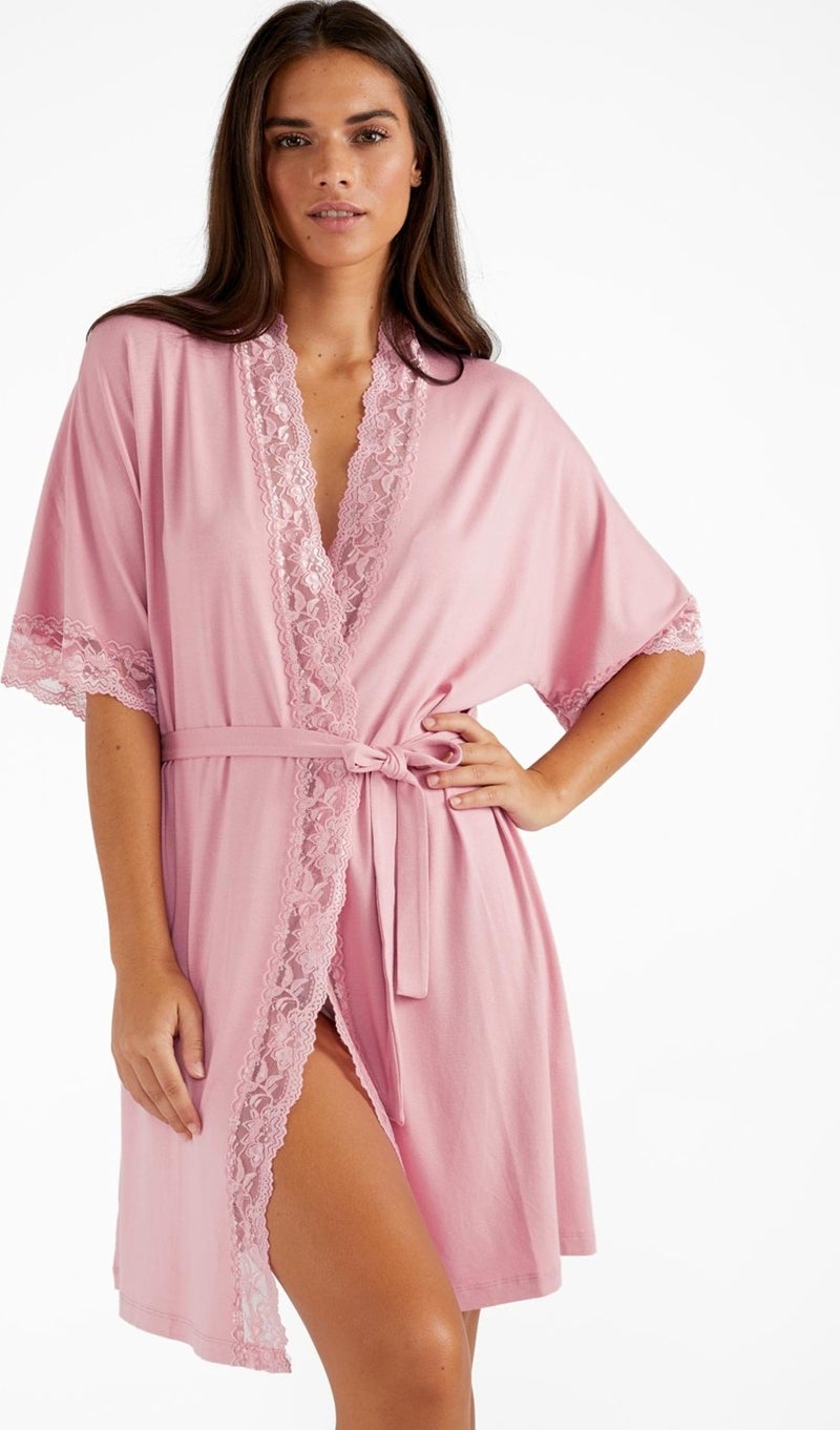 Ayyıldız 59441 Powder Combed Cotton Dressing Gown  - Image 1