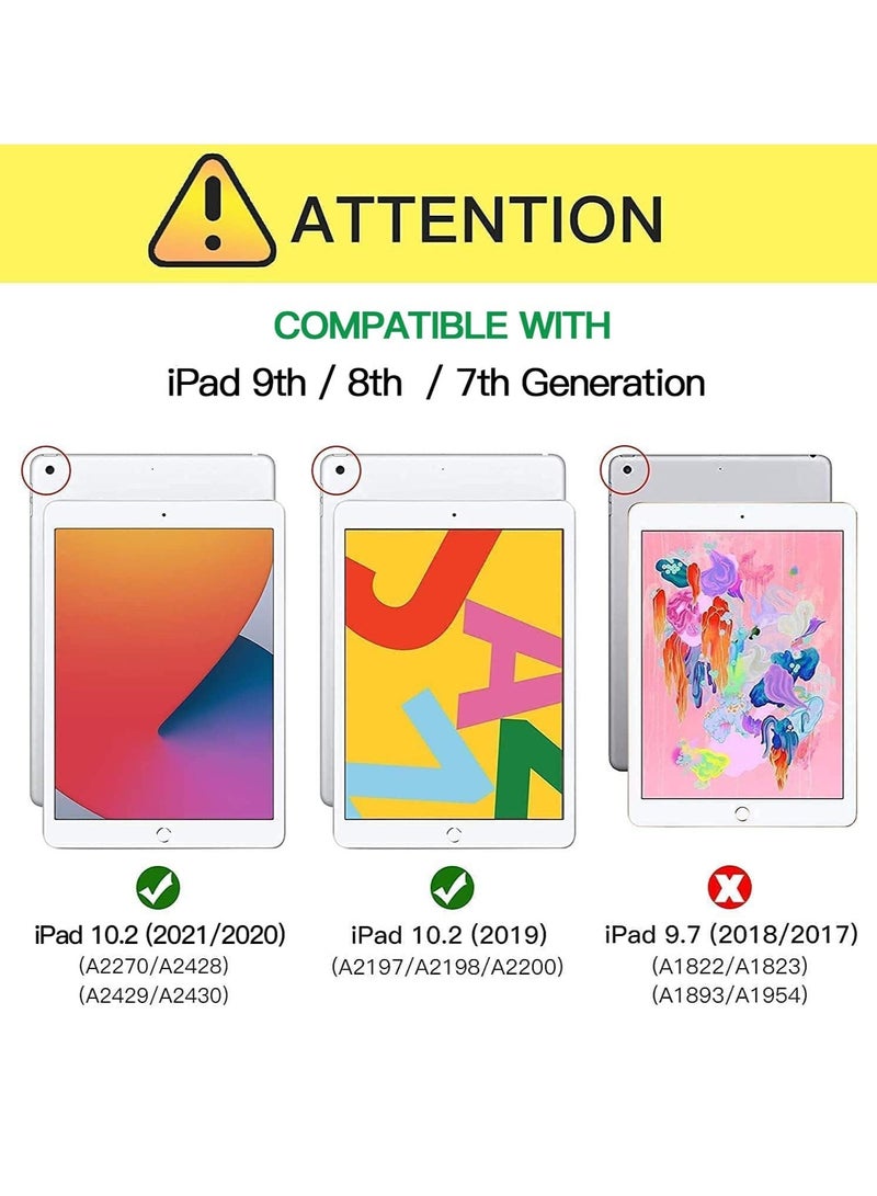 DUSALA [2 Pack] ipad 10.2 Screen Protector for iPad 7th Generation (2019), Clear Tempered Glass Film ipad 7th Generation Screen Protector with Anti-Scratch/High Definition/Bubble Free - Image 2