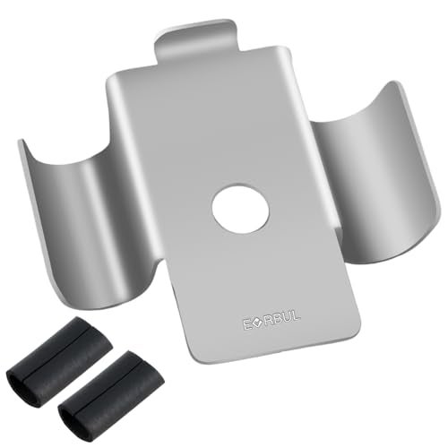 EVRBUL Upgraded Stainless Steel Parking Brake Cable Clip Retainer with Rubber Tubes Compatible with BMW 1 Series F20/F21, 2 Series F22/F23, 3 Series F30/F31, 4 Series F32/F33/F36 Replace#: 34406854898 - Image 1