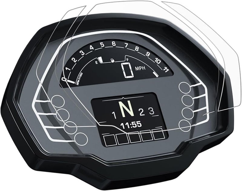 Vuzmode Motorcycle Dashboard Screen Protector for Tiger Sport 660 - Image 1