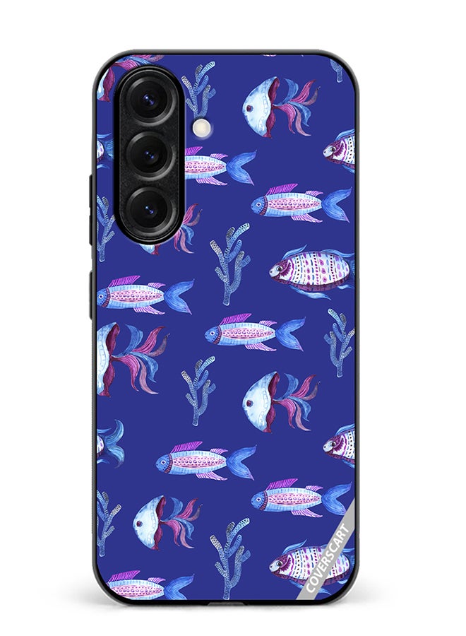 Protective Case Cover For Samsung Galaxy A56 Fish And Octopus Design Multicolour