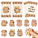 ANGOLIO Capybara Party Favor Fidget Spinner 24 Sets Spring Easter Gifts Animlas Mini Fidget Spinner with Cards Stress Relief Sensory Toys for Teens Adults ADHD Autism Classroom Prizes Goodie Bags - Image 2