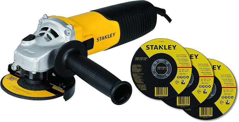 ستانلي أداة كهربائية، مطحنة زاوية صغيرة سلكية 900 واط 115 مم، Stgs9115-B5، - Image 4