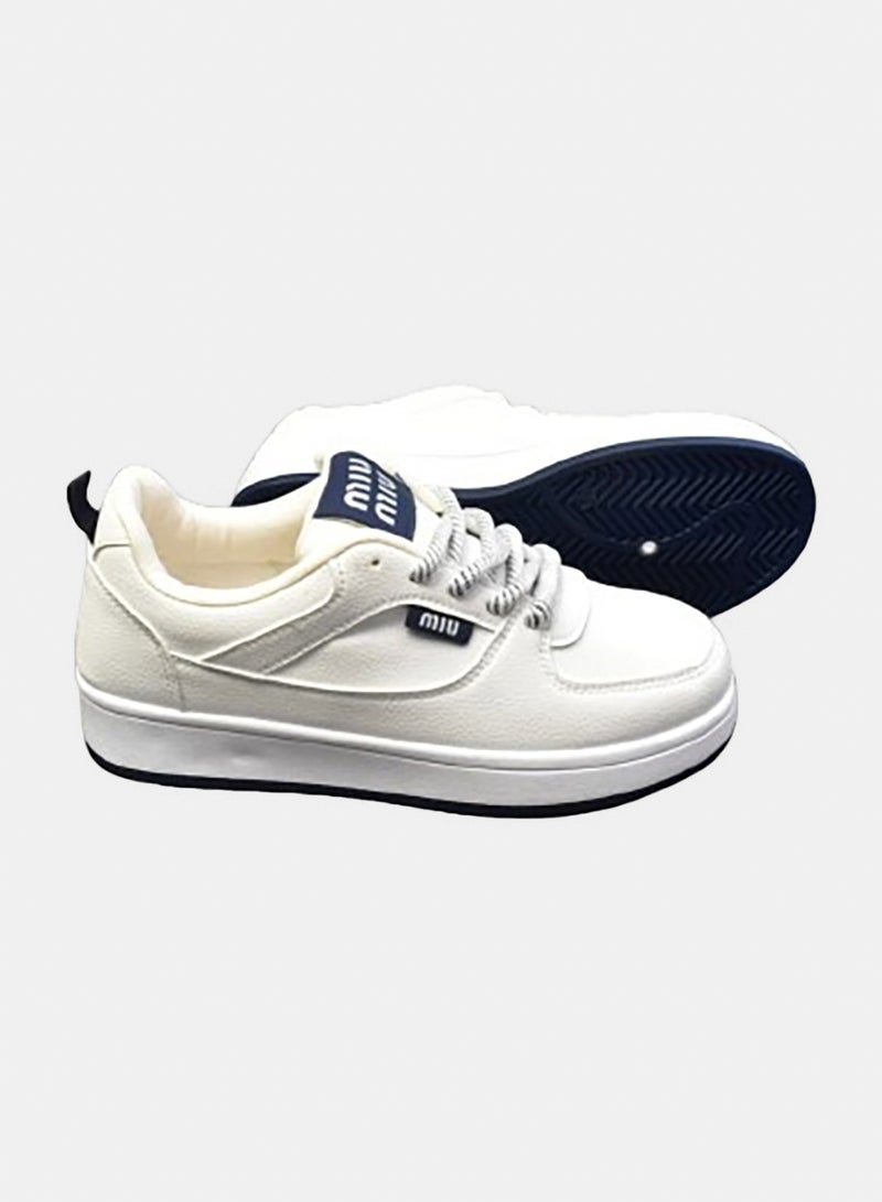Miu Miu Stylish Women's Sneakers made of Genuine Leather - Image 1