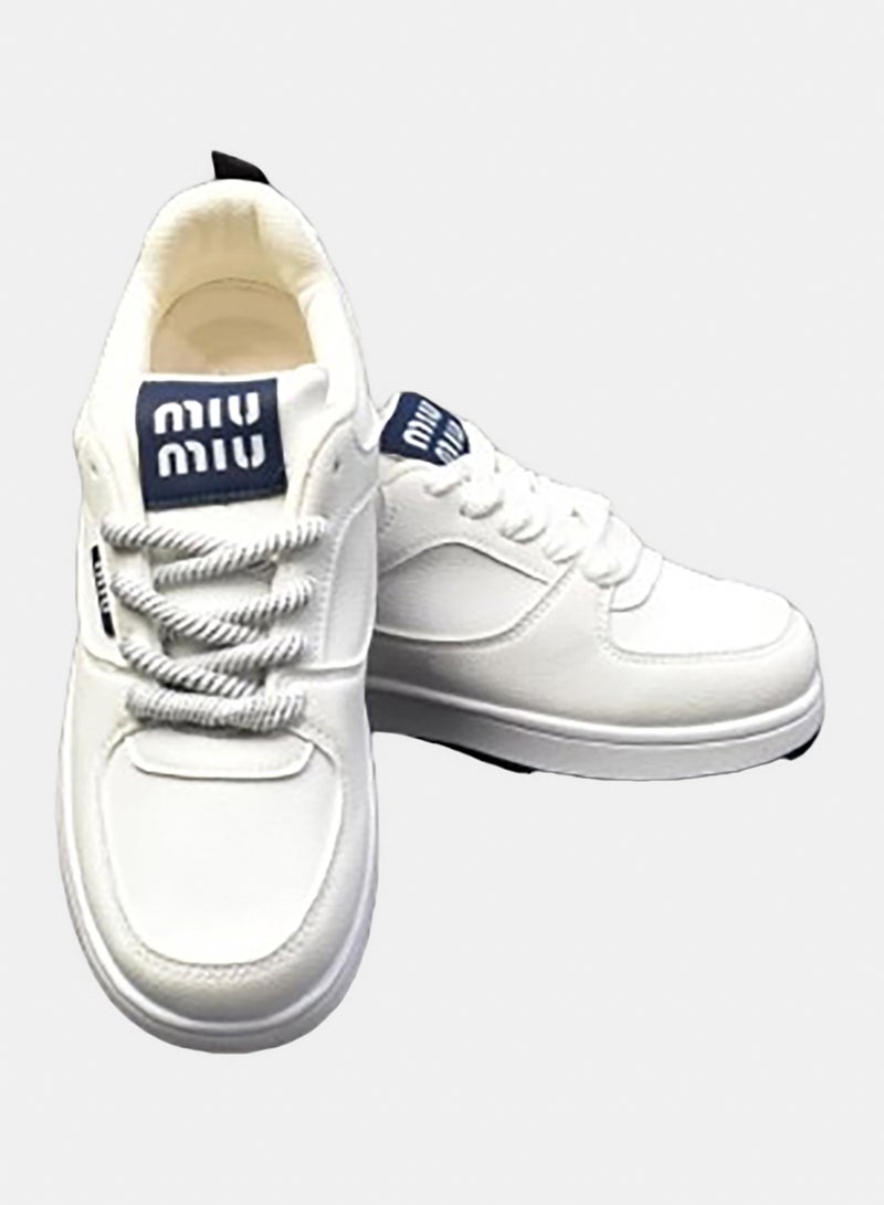 Miu Miu Stylish Women's Sneakers made of Genuine Leather - Image 3