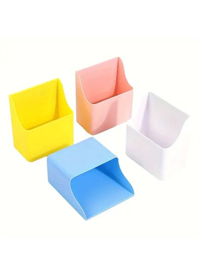 Pink Magnetic Wall Mounted Whiteboard Marker Storage Box Organizer - Image 2