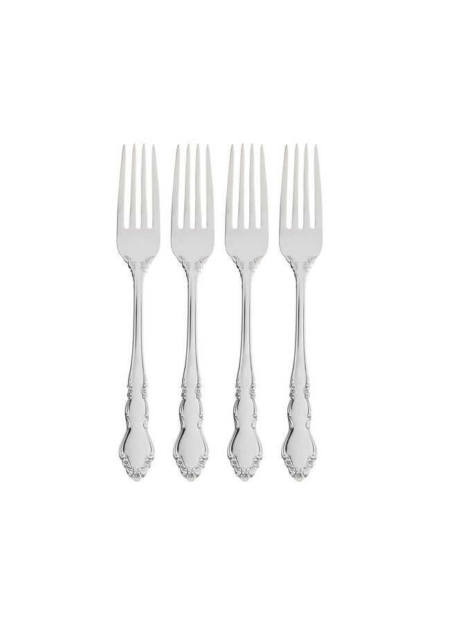 Oneida 2766004G Dover Fine Flatware Dinner Forks, Set Of 4