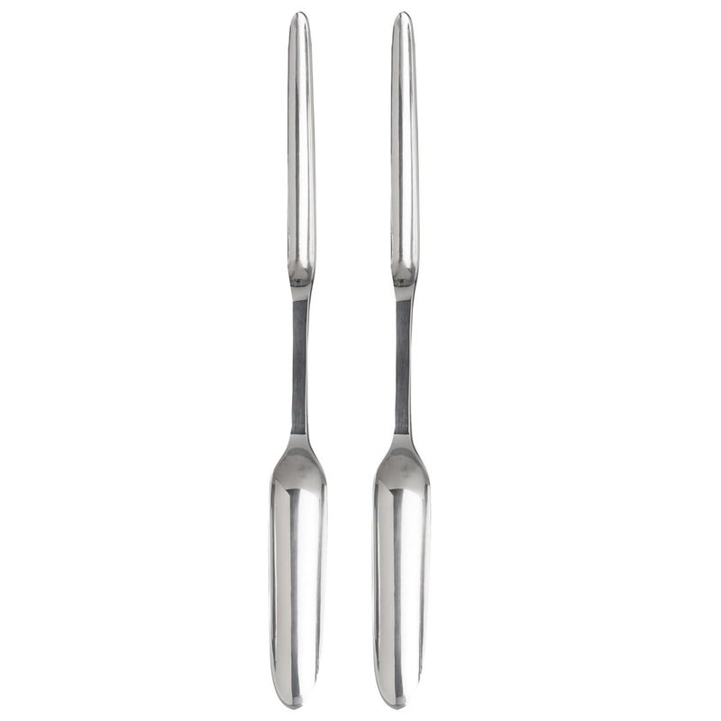 Fante's Fantes Marrow Spoon, Japanese 18/8 Stainless Steel, Set of 2, The Italian Market Original since 1906 - Image 1