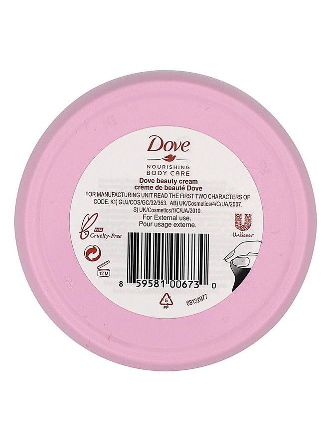 Dove كريم العناية بالجسم المغذي للوجه واليدين والجسم للبشرة العادية إلى الجافة، لوشن للنساء مع ترطيب لمدة 24 ساعة، 3 عبوات، 5.07 أونصة لكل عبوة - Image 5