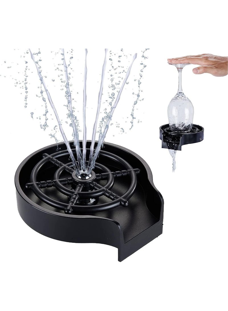 Cup washing machine suitable for cleaning bottles in the kitchen sink with a stain-proof design, automatic washing machine for rinsing bottles and cups, kitchen sink accessories - Image 1