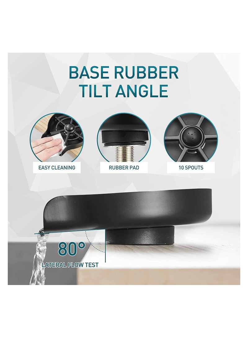 Cup washing machine suitable for cleaning bottles in the kitchen sink with a stain-proof design, automatic washing machine for rinsing bottles and cups, kitchen sink accessories - Image 5