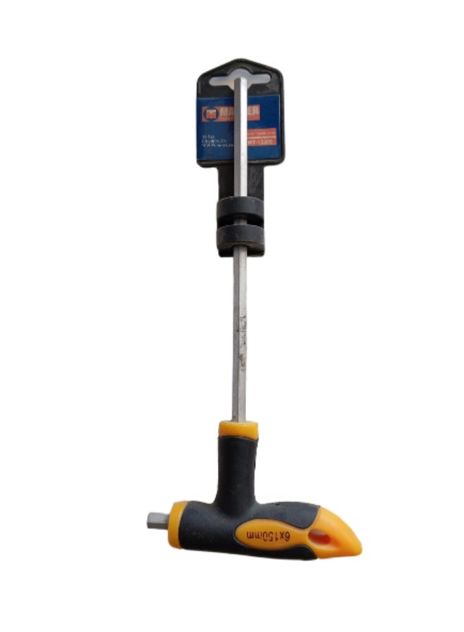 Master Tools Hex Key With a T-Handle 6 x 150 mm
