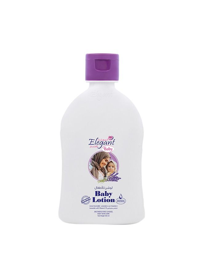 Elegant Baby Lotion Lavender Advanced Formula 500ml - Image 1