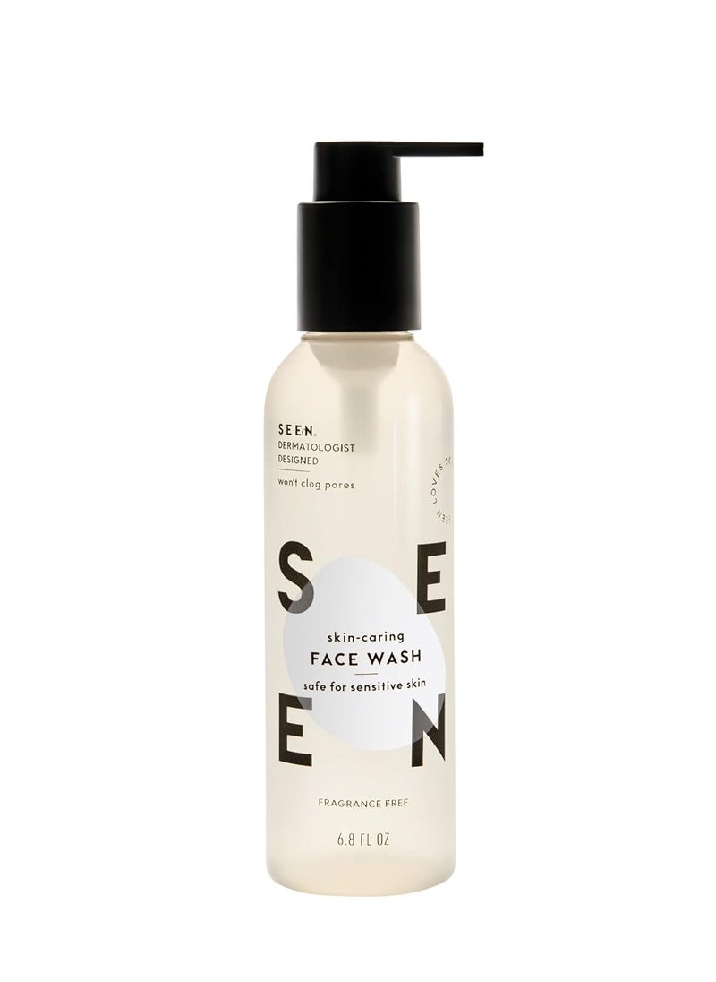 SEEN Face Wash, Fragrance Free -Non-Comedogenic & Non-Irritating Face Wash- Dermatologist-Developed - Safe for Sensitive, Eczema & Acne Prone Skin - pzsku/Z664BC2107114AE796F83Z/45/_/1740229587/8000ab9d-7ce9-442a-8cfd-90a599ac6056