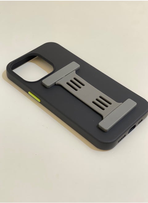 Mobile Pod Magnet Wireless for iPhone 13 Pro with Gray Clutch