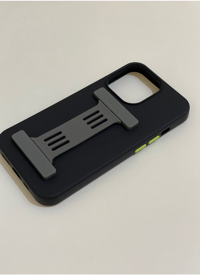 Genetic - Mobile Pod Magnet Wireless for iPhone 13 Pro with Gray Clutch - Image 1