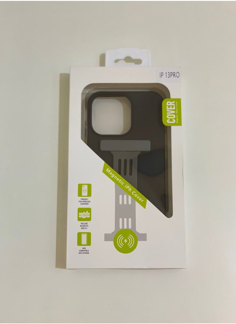 Genetic - Mobile Pod Magnet Wireless for iPhone 13 Pro with Gray Clutch - Image 1