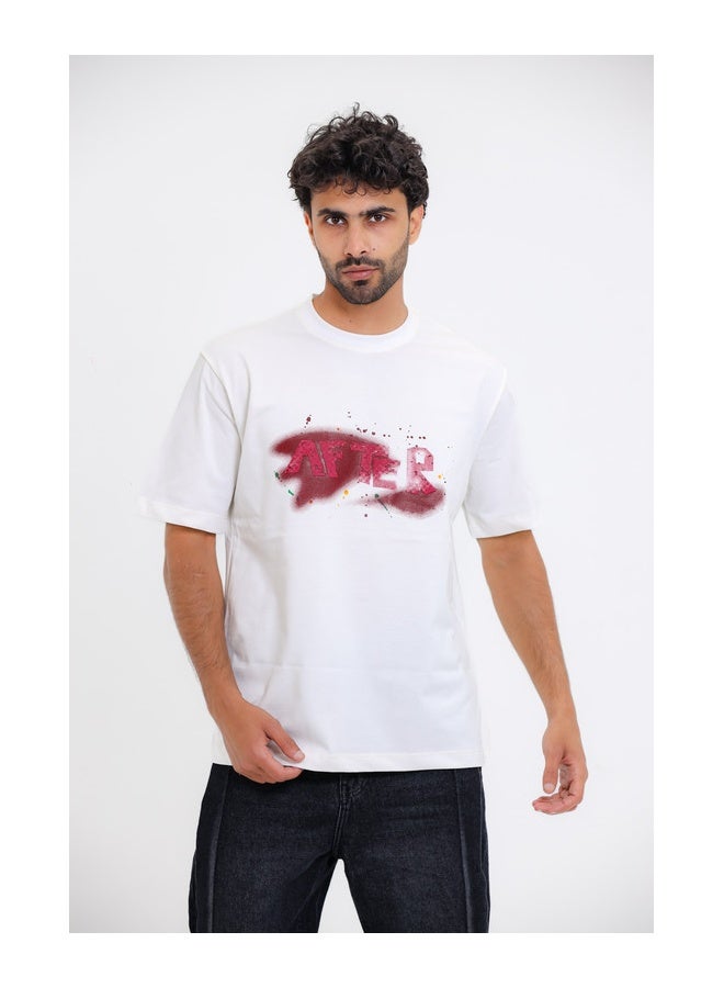 WHITE RABBIT Comfy Round Neck T-shirt  - Image 1