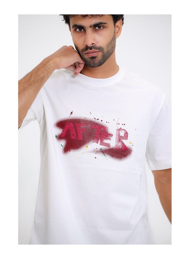 WHITE RABBIT Comfy Round Neck T-shirt  - Image 4