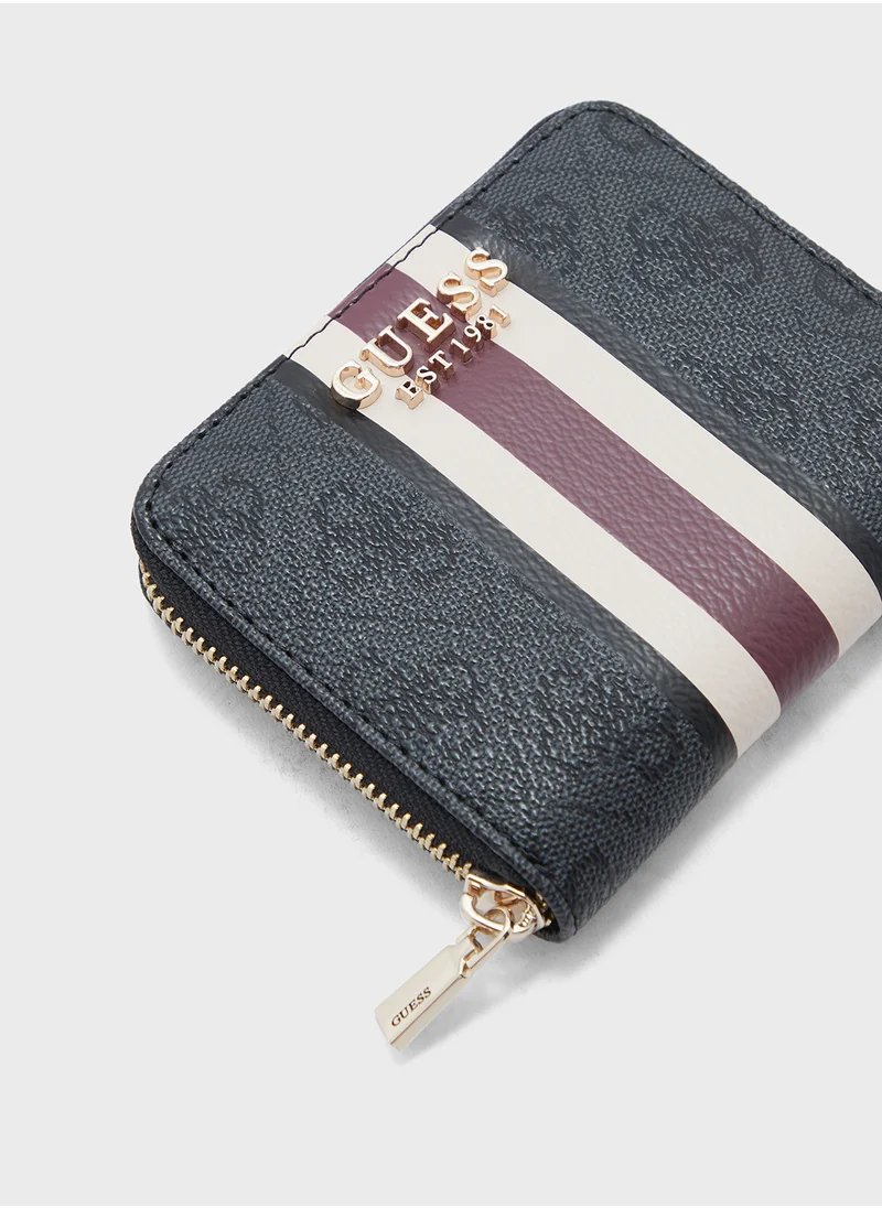 جس Laurel Slg Small Zip Around Wallet