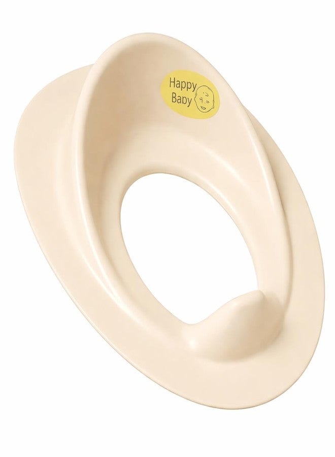 DTR Creation Baby Potty Training Seat for Toddlers | Comfortable & Safe Toilet Seat | Easy to Clean | Cream Color - Image 1