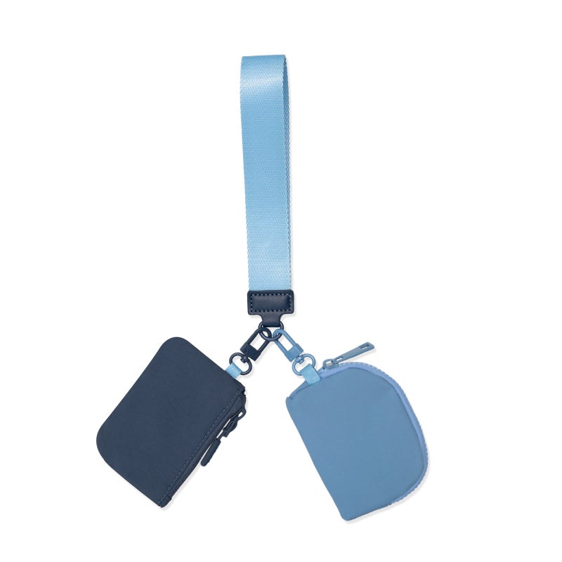 2024 New Lulu Same Style Wrist Bag Portable Mini Fashion Lulu Card Bag Bank Card Mini Change Collection - Image 1