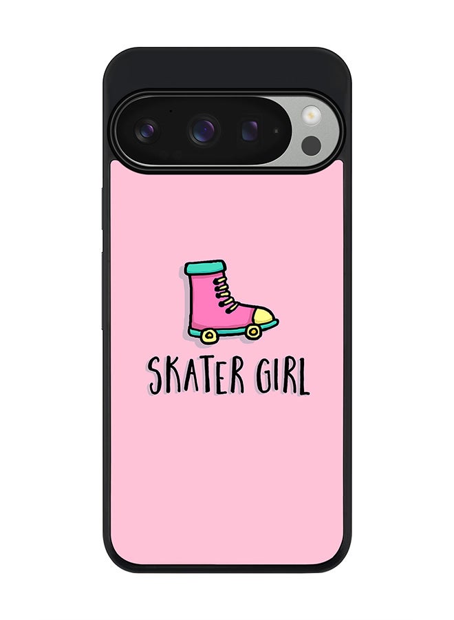 Stylizedd For Google Pixel 9 Pro Case,Slim fit Camera Protection, Shockproof Thin Phone cover - Skater Girl - Image 1