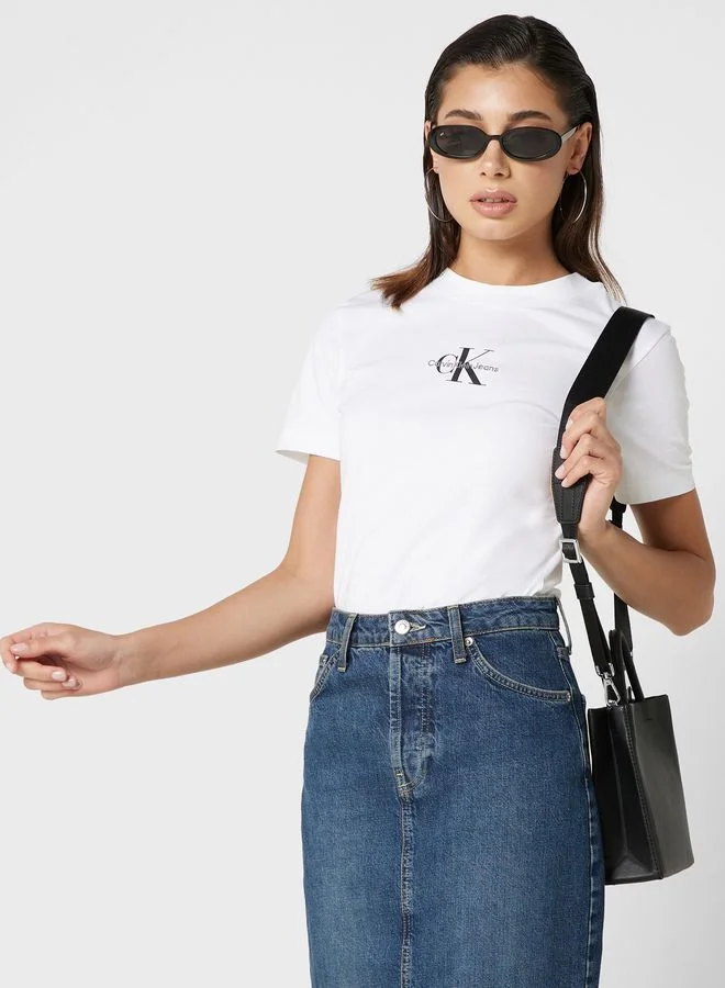 Calvin Klein Jeans Crew Neck Logo T-Shirt