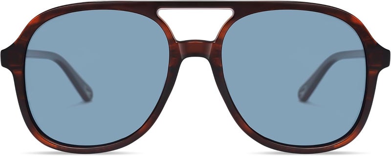 Sojos Retro Polarized Aviator Sunglasses Womens Mens Classic 70s 80s Vintage Trendy Square Aviators SJ2174 - Image 2