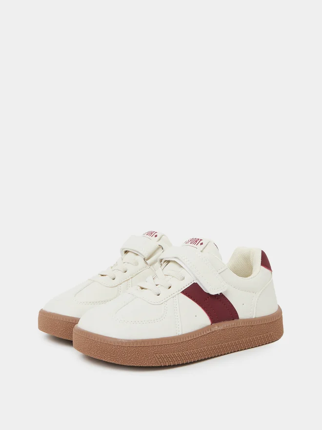 Styli Styli Boys Hook and Loop Sneakers