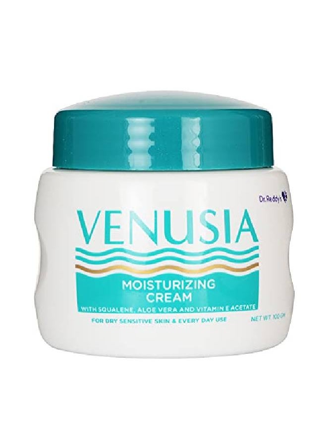 VENUSIA - Dr. Reddy Venusia Moisturizing Cream With Aloe Vera Vitamin E and Squalene Everyday Use Cream Smooth and Moisturized Skin for Long Hours NonGreasy - Image 1