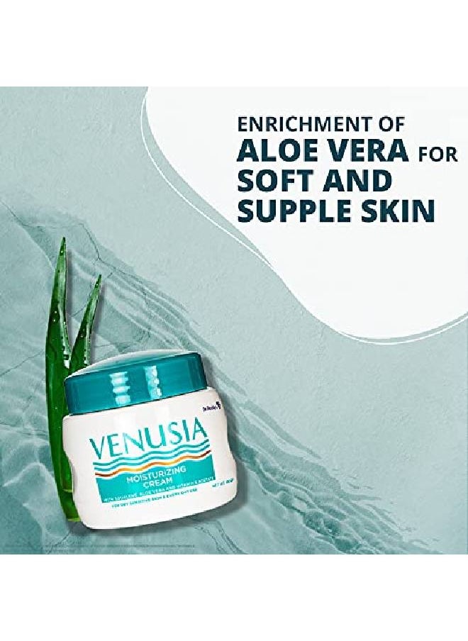 VENUSIA - Dr. Reddy Venusia Moisturizing Cream With Aloe Vera Vitamin E and Squalene Everyday Use Cream Smooth and Moisturized Skin for Long Hours NonGreasy - Image 1