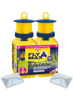 Zero In Fly Max Re-Usable Fly Catcher - 2 Pack