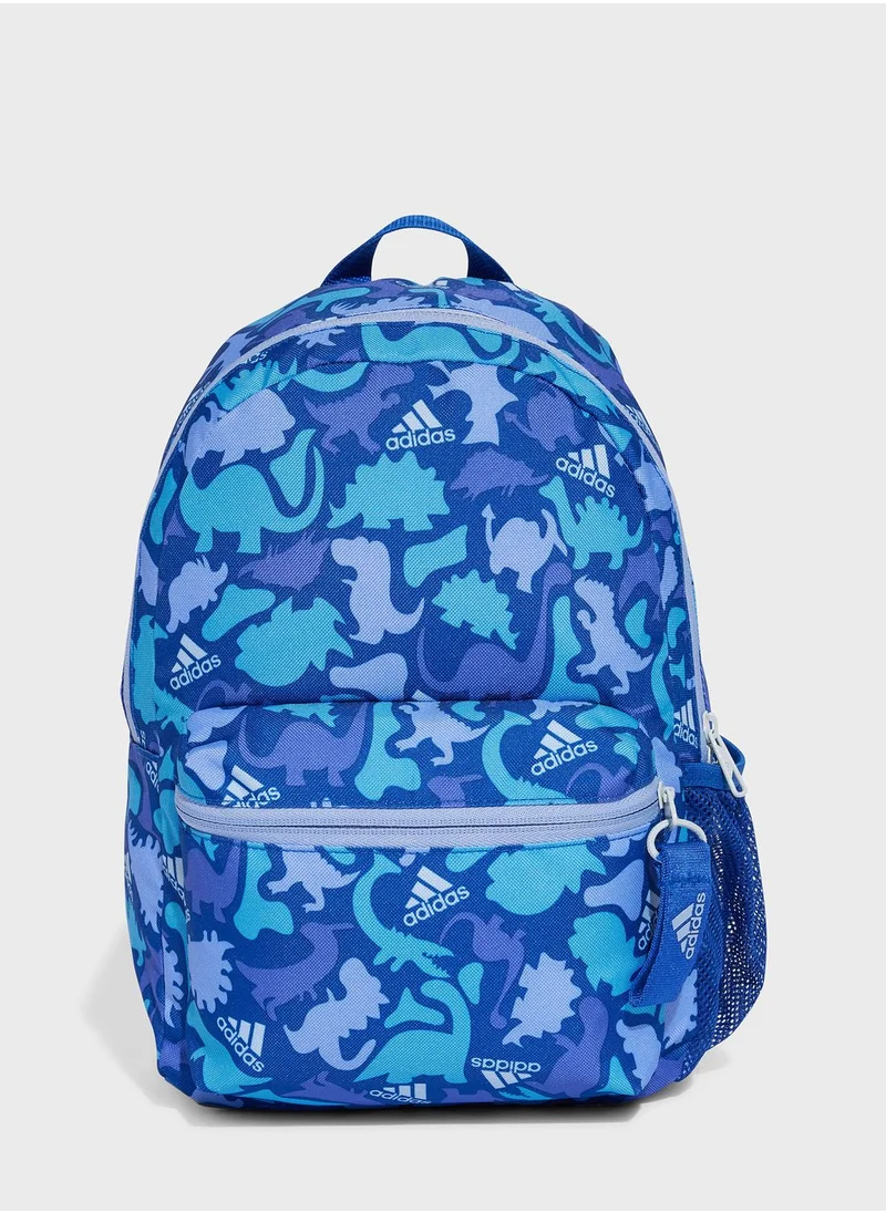 Adidas Kids Dino All Over Printed Backpack