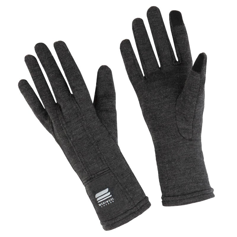 MERIWOOL Merino Wool Glove Liners - Touchscreen Compatible - Image 1