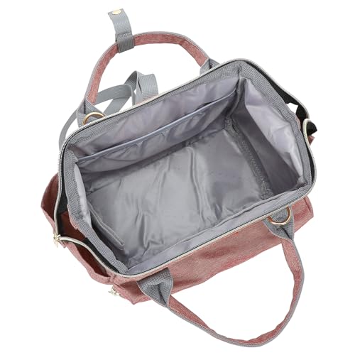 1ST STEP Smart And Multi-Functional Diaper Bag (Pink) - Image 5
