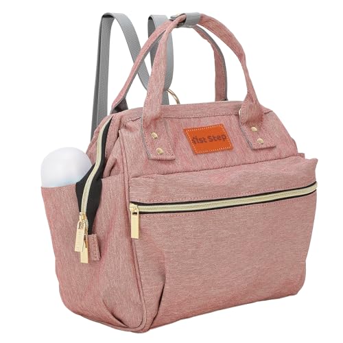 1ST STEP Smart And Multi-Functional Diaper Bag (Pink) - Image 1