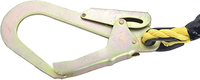 ETS Handpro Industrial Safety Belt Harness Full Body Fall Protection with Scaffolding Hook Double Lanyard Unisex Full Body Adjustable Climbing Harness Safety Belt (5) - Image 2