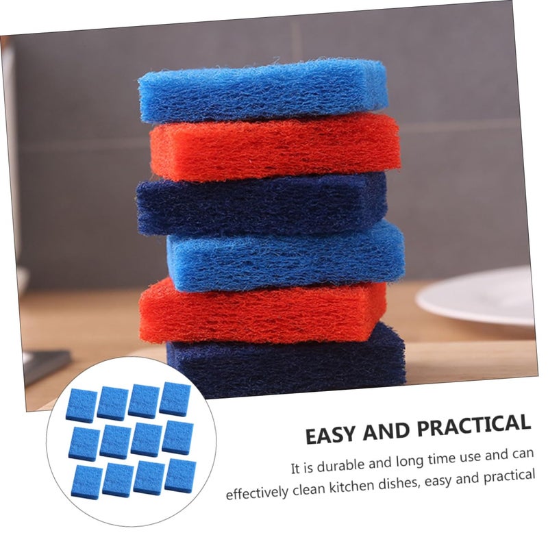 Double Sided Thick Kitchen Sponges 12 Pack High Absorbency Non Scratch Dish Scrubber - Image 4